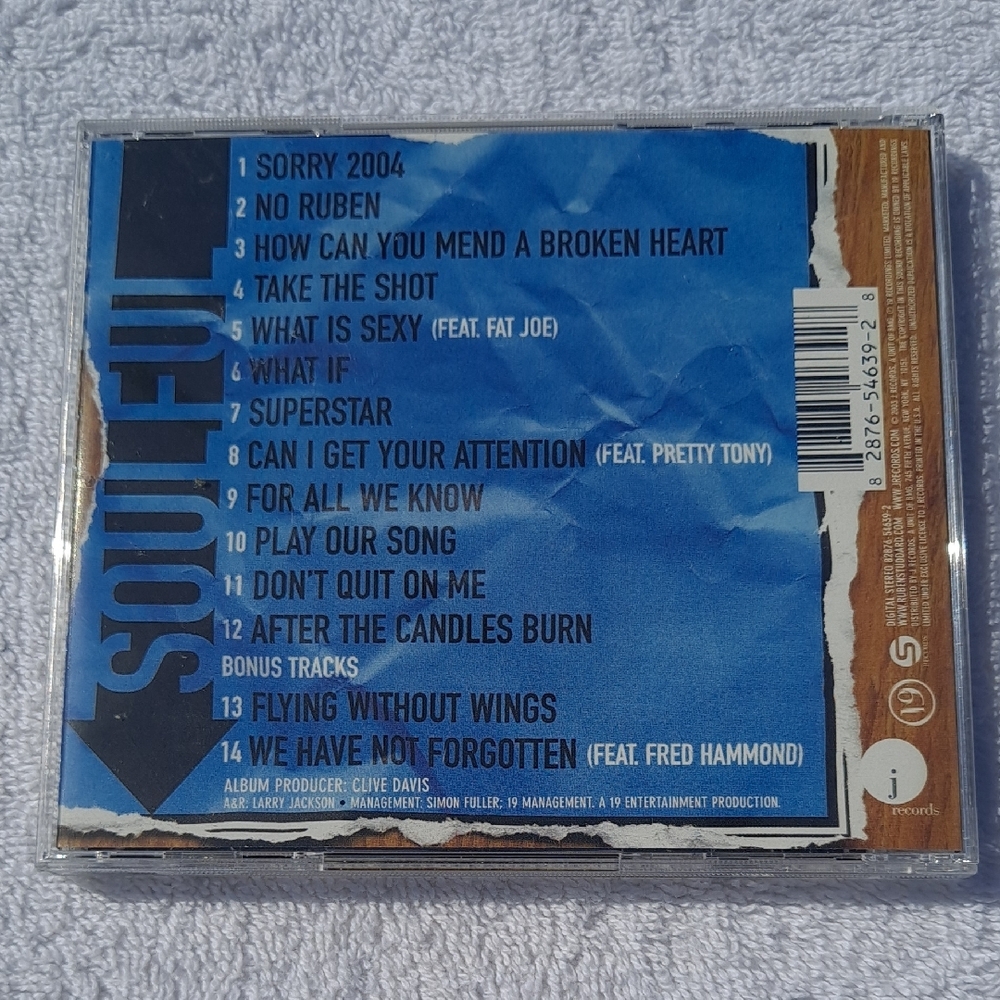 Ruben Studdard Soulful CD - Picture 2 of 3